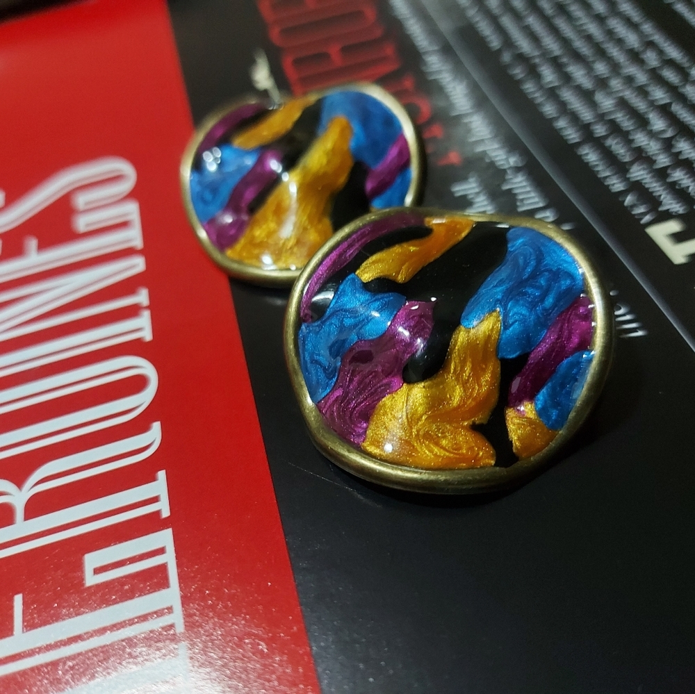2/$35 Colorful earrings